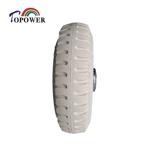 ยางตัน Topower ขนาด 4.00x8 พร้อมกระทะล้อ 3.75 สำหรับรถยกและรถพ่วง - Product Image 5