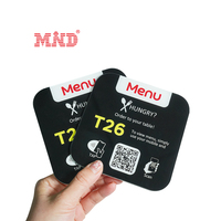 Plaque NFC 13.56MHz Carte RFID QR Code Scan Social Medial Plaque d'étiquette acrylique NFC