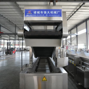 เครื่องทอดมันฝรั่งทอดแ<span class=keywords><strong>บ</strong></span><span class=keywords><strong>บ</strong></span>ต่อเนื่อง ใช้แก๊สและไฟฟ้า สำหรับผลิตขนมข้าวกรอ<span class=keywords><strong>บ</strong></span> ผลิตโดย Qd Manufacturer - Product Image 3