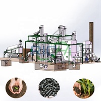 Ligne de production de granulés d'engrais organique RICHI Factory 4-5T/H à vendre