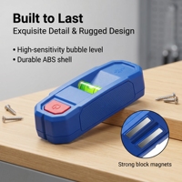 Outil de mesure de niveau horizontal transfrontalier, localisateur magnétique pour le positionnement de trous, marqueur de marquage pour le travail du bois, fabriqué en Chine