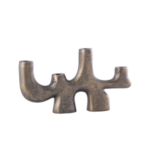 ซื้อเชิงเทียนโลหะแบบโบราณหลายแขนสำหรับตกแต่งโต๊ะกลางบ้านโดยผู้ส่งออก - Product Image 1