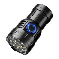 Lampe torche rechargeable multifonction de haute qualité, petite, tactique, super lumineuse