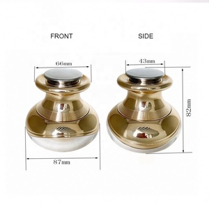 Tarro de Crema Cosmética Acrílico de Lujo Personalizable al por Mayor con Cabezal de Masaje Vibratorio - Product Image 6