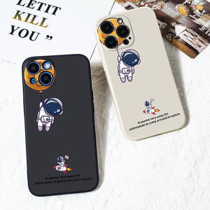 Custodia per telefono con motivo Honatop astronauta per Xiaomi 13 12 11 <span class=keywords><strong>Redmi</strong></span> Pro Note 10 <span class=keywords><strong>10S</strong></span> 9 Pro MAX <span class=keywords><strong>Cover</strong></span> in Silicone per Iphone 15 14 Pro max - Product Image 3