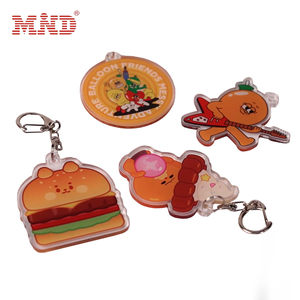 Tùy chỉnh biểu tượng lập trình NFC RFID Acrylic thẻ <span class=keywords><strong>QR</strong></span> mã móc khóa cho Instagram xã hội phương tiện truyền thông kinh doanh - Product Image 2