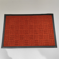 Haute qualité Jacquard antidérapant moderne Puzzle tapis lavable tapis de sol en caoutchouc anti-poussière tapis de porte d'entrée pour centres commerciaux