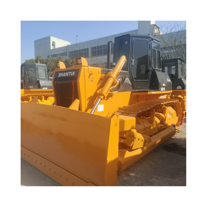 Bulldozer forestier sur chenilles Shantui SD16 d'occasion, prêt à être expédié, haute qualité, faible consommation de carburant, pour projets de défrichage et de construction - Product Image 1