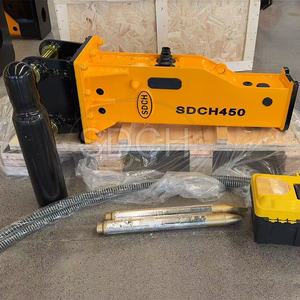 เครื่องขุดคอนกรีตไฮดรอลิกค้อนขนาดเล็กแบบเงียบสำหรับทำลายงาน - Product Image 2