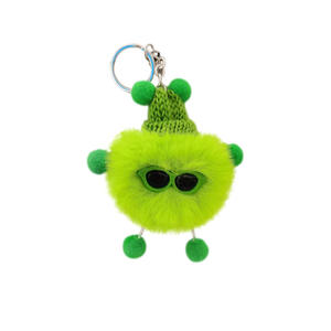 Peluche petit elfe dessin animé poupée coffre-fort LED porte-clés cuivre matériel nouveau Ins Style pendentif - Product Image 6