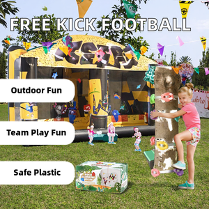 Livraison Gratuite But de Football Gonflable Commercial TH Brand en Plastique pour Coup Franc, Capacité Maximale 3-10 Joueurs, Jeu de Carnaval à Vendre - Product Image 2