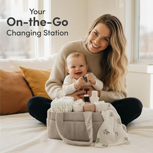 Stylish Nursery Storage Basket Registry Search Must Haves <b>Diaper</b> <b>Caddy</b> Organizer - Product Image 3