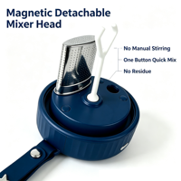 Mixeur portable sans fil pour l'extérieur, avec batterie intégrée, anti-fuite, en plastique, pour voyages et préparation de tisanes – Vente en gros