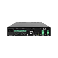Amplificateur de puissance Lucky Tone Dante Network 4 x 120W avec support de montage en rack en option pour l'audio commercial