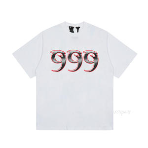 T-Shirt V LONE per Uomo, 100% Cotone, Marca Originale, Streetwear, Donna, USA, Estate, Manica Corta, Harajuku, Hip Hop, Maglietta Vlone - Product Image 3