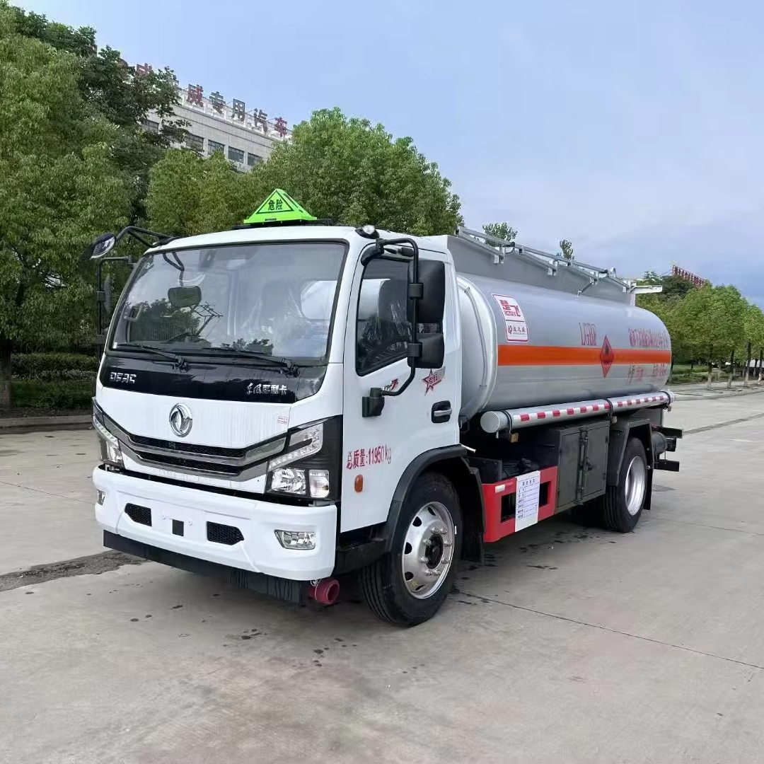 Dongfeng 4x2 6000L 8000 топливный бак, бензовоз, бензовоз, масляный бак, грузовик, Заводская поставка