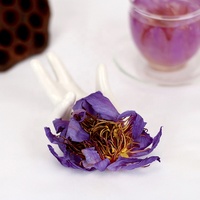 Nouvelle Récolte de Pétales de Lotus Bleu Séchés, Ingrédients pour Tisane de Fleur de Lotus Bleu, Approvisionnement en Gros