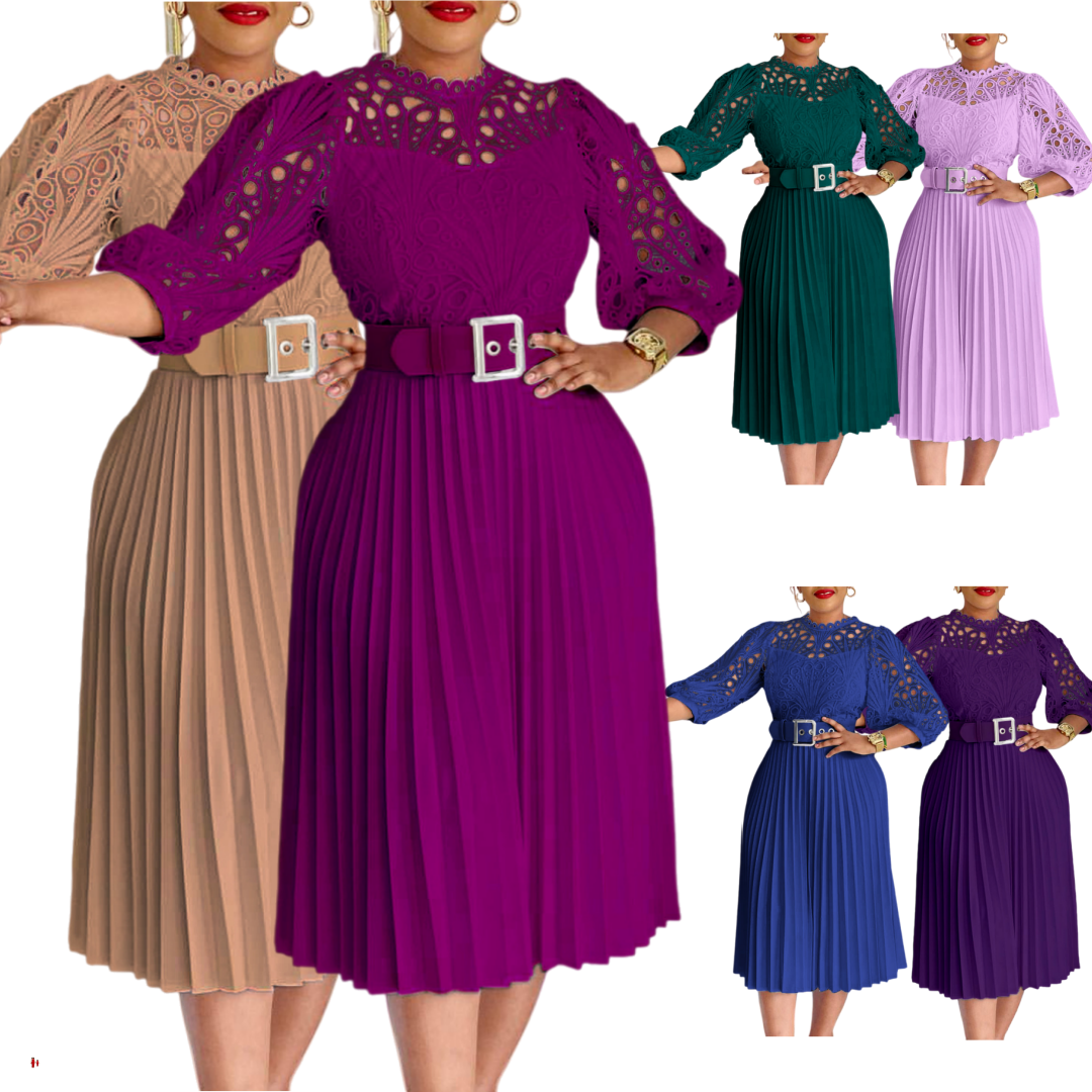 Purple Dress Purple Church Dress 2025 New Design