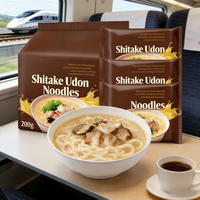 Low Sodium Durum Wheat Pumpkin Udon Noodles Healthy Instant Cooked Bulk Bag Wholesale