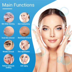Newest 15 in 1 Facial Hydra Dermabrasion Facials Machine Aqua Facial Cleaning Hydro Microdermabrasion Machine - Product Image 6