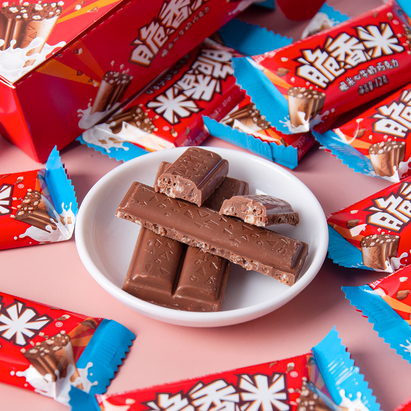 チョコレート24g * 24ハトビークリスピーライスストロベリー