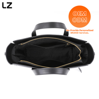 Sacs fourre-tout personnalisés LZ pour femmes, sac à main en cuir véritable, sac à bandoulière en cuir Nappa, sacs à main de grande capacité pour femmes