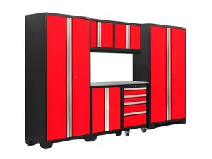 Heavy Duty Drawer Garage Storage Steel Tool Cabinet With Mechanic Trolley On Wheels Metal Tool Cabinet
