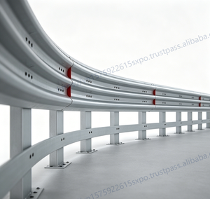 Barrera de colisión para autopistas de doble viga con recubrimiento en polvo, amortiguador de impacto de acero Q235, precio de fábrica, barrera de cable Sigma Post, de confianza - Product Image 2
