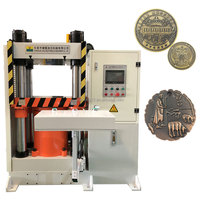 Prensa de monedas hidráulica Acuñación y fabricante de equipos de prensado de monedas hidráulicas Suministros máquina de fundición de barras de oro