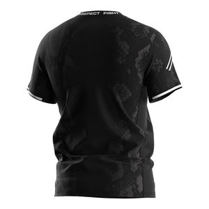 ออกแบบเสื้อยืดมวยไทยแบบซับลิเมชั่นเนื้อผ้านุ่มสำหรับผู้ชาย เสื้อยืดฝึกซ้อมมวยไทยสั่งทำได้ - Product Image 2