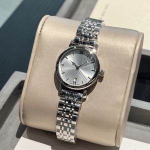 Montres analogiques à quartz rondes avec fonction date et bracelet en métal poli, montres-bracelets décontractées minimalistes, Longinesing - Product Image 5