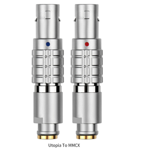 Tai nghe kim loại adapter MMCX nữ Jack chuyển đổi cắm cho tiêu cự <span class=keywords><strong>Utopia</strong></span> mrspeakers CX ether 2 HiFi Tai nghe - Product Image 1