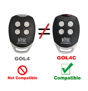Gol4 gol4 bixls2 bixlp2 bixlg4 433.92MHz cán mã điều khiển từ xa cho cửa nhà để xe với ditec - Product Image 6