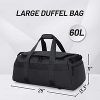 Sac de voyage et de sport multifonctionnel en toile robuste pour hommes, idéal pour l'escalade en montagne et les activités de plein air – Collection Custom Sports Fitness Training Institute