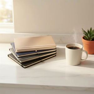 Customized Logo Gift <b>A5</b> Promotional PU Leather <b>Diary</b> Hardcover Journal Softcover Notebook - Product Image 4