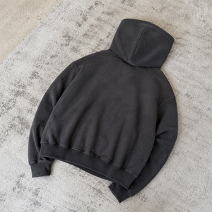 Sudadera con Capucha Oversize de Algodón Vintage para Hombre, Estilo Y2K, con Efecto Desgastado Ácido, de Diseñador, para Invierno - Product Image 2