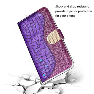 Bling Serpent Portefeuille Étui En Cuir pour <span class=keywords><strong>Samsung</strong></span> Galaxy S23 S22 Plus S21 NOTE20 Ultra A01 A11 A21 A20E A50 A60 A70 A51 A71 <span class=keywords><strong>Flip</strong></span> <span class=keywords><strong>Cover</strong></span> - Product Image 4