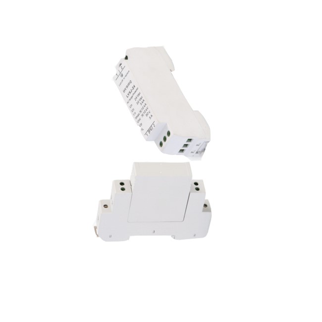 White Rj45 Network SPD Surge Protection Device Anti Surge 275V