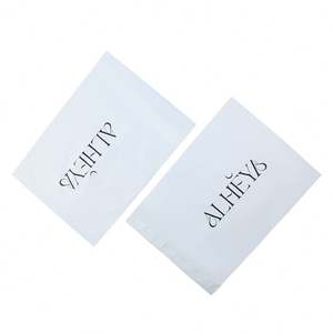 Bolsa de Correo Blanca Impermeable, Logotipo Personalizado, Bolsa de Embalaje de Plástico Polivinílico Impresa por Ambos Lados, Resistente a Impactos, Bolsa de Envío - Product Image 2