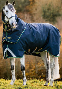 Cold Weather Horse Rug Lightweight Winter Stable Sheet with Standard Neck and 2 Secure Leg Straps Durable Breathable - Product Image 2