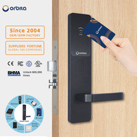 Cerradura Electrónica Inteligente para Puertas de Hotel Orbita Card Lock, con Bluetooth, IP56, y Sistema de Software de Gestión para la Industria Hotelera