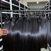 Extensions de cheveux humains vierges vietnamiens bruts doublement étirés, 8A 10A 12A 14A 16A, de 8 à 40 pouces