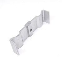 Support photovoltaïque type M, plaque de support intermédiaire pour gouttière, plaque de pression de bord, accessoires BIPV, modèle 130 pour toiture