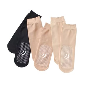 Non-Slip Socks Women Ultra Thin 0D Breathable Summer Solid Color Anti-Slip With Dots - Product Image 2