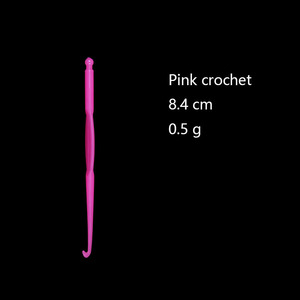 Bracelet Weaving Tools Wholesale Plastic Small Crochet <strong>Hook</strong> Rubber <strong>Band</strong> Fittings - Product Image 5