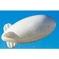 Ballon dirigeable gonflable géant pour la promotion publicitaire, avec bâche en PVC durable et design imperméable, à vendre