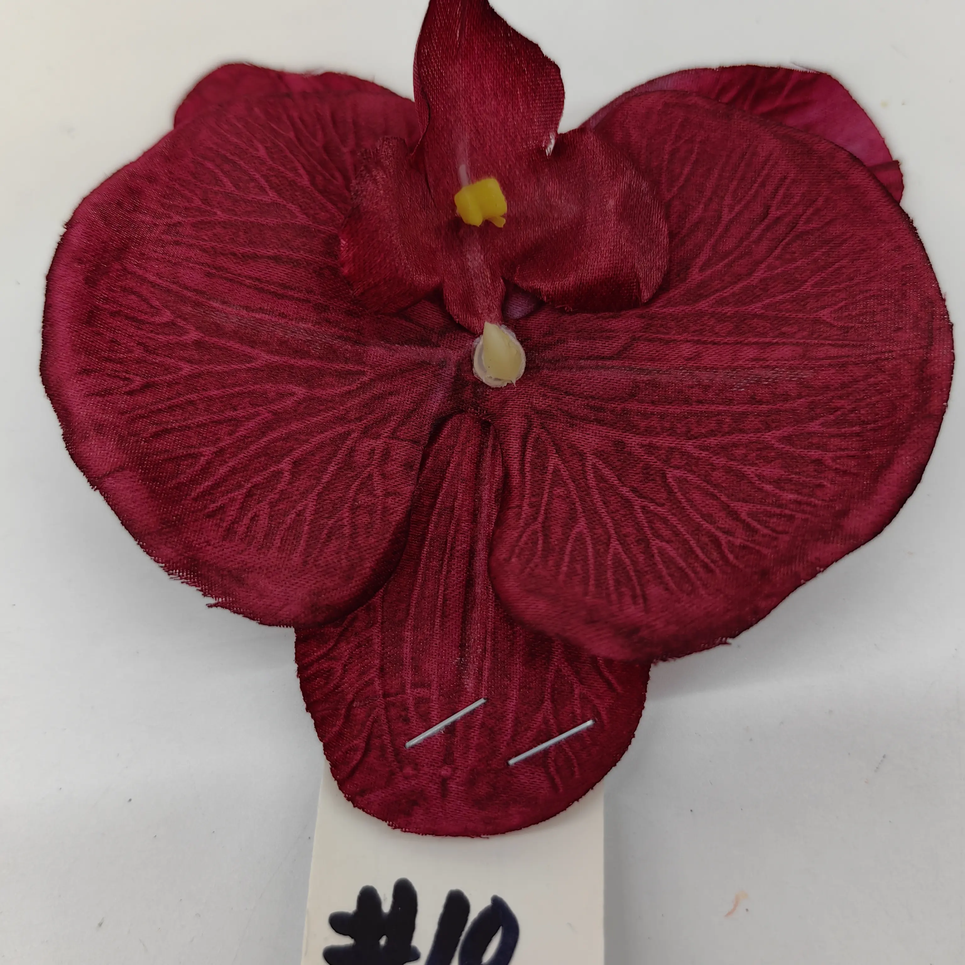 SEASON Personalizar cabezas de flores de orquídeas de seda Accesorios de flores de imitación de alta calidad Cabeza de flores artificiales a granel