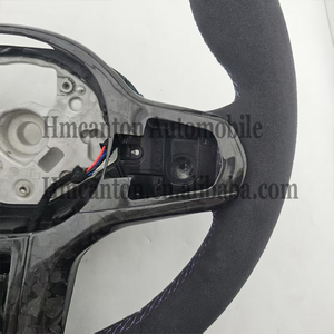 Volant de direction en Alcantara et carbone forgé pour BMW G20 G30 G01 Série 3 Série 5 – Vente en gros à chaud - Product Image 4
