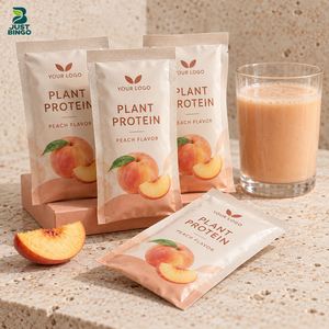 Poudre de protéines végétales avec options de saveur en sachet, développement de produits ODM pour les marques de détail - Product Image 1