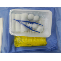 Kit de pansement chirurgical stérile jetable personnalisé en gros – Pack de soins de base pour plaies en milieu hospitalier